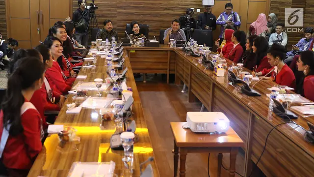 Finalis Putri Indonesia 2018 Dapat Pembekalan Ekonomi dari KEIN
