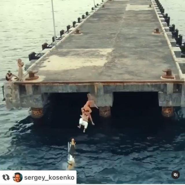 Terjun dan Buang Motor ke Laut, Turis Rusia di Bali Banjir Kecaman