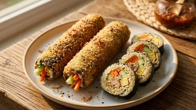 Resep Kimbab Nasi Uduk Goreng