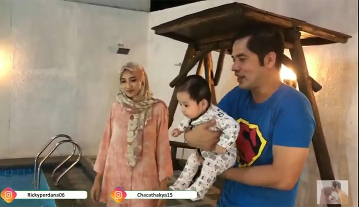 Rumah Ricky Perdana dan Chacha Takya (Youtube/Ricky Perdana)