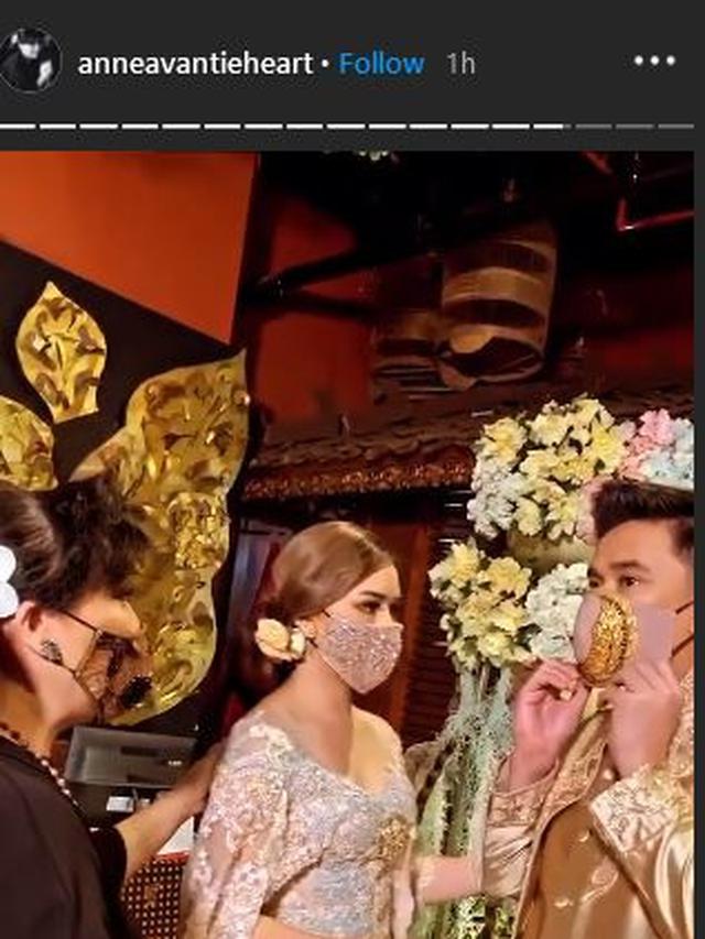 7 Potret Amanda Manopo dan Billy Syahputra Pakai Baju Pengantin, Jadi Sorotan