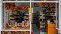 Layout Warung Kelontong Kecil. (Foto: Gemini AI)