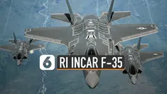 Belum selesai untuk pesawat Sukhoi Su-35. Indonesia incar pesawat F-35 yang mempunyai teknologi canggih.