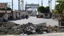 Israel menuduh Hizbullah mengeksploitasi penyeberangan sipil untuk mentransfer senjata. (LOUAI BESHARA/AFP)