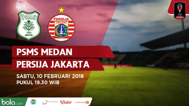 PSMS Medan Vs Persija Jakarta