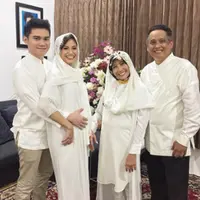 Acha Septriasa menggelar acara syukuran empat bulan kehamilan. (Instagram/septriasaacha)