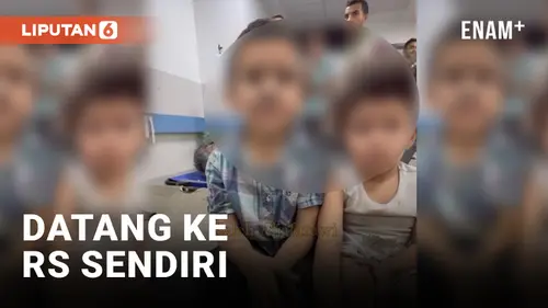 VIDEO: Dua Anak Palestina Datang ke Rumah Sakit Sendiri, Keluarga Belum Ditemukan