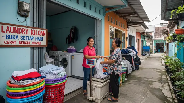Peluang Usaha Depan Rumah Kecil yang Laku Tiap Hari Meski di Gang Sempit/Gemini AI
