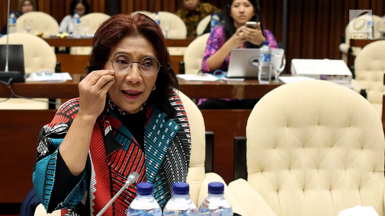Menteri Susi Pudjiastuti 