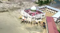 Masjid Pondok Pesantren Darul Mukhlisin Aceh yang Sempat Viral Terkepung Banjir Kayu, Begini Kondisi Terkini