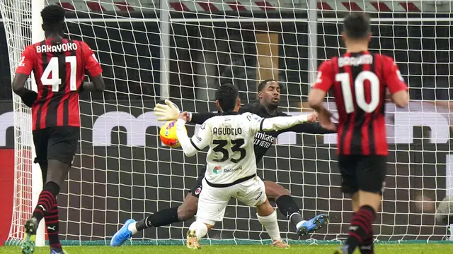 FOTO: AC Milan Dipermalukan Spezia di San Siro