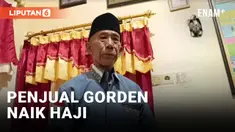 Nabung Puluhan Tahun, Penjual Gorden Keliling Sukses Pergi Haji