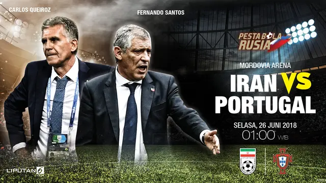 Prediksi Iran vs Portugal