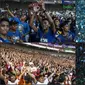 Ilustrasi suporter Liga Indonesia. (Dok Bola.com)
