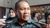 Wali Kota Bandung Oded M. Danial menanggapi budidaya maggot di Bandung. (Liputan6.com/Huyogo Simbolon)