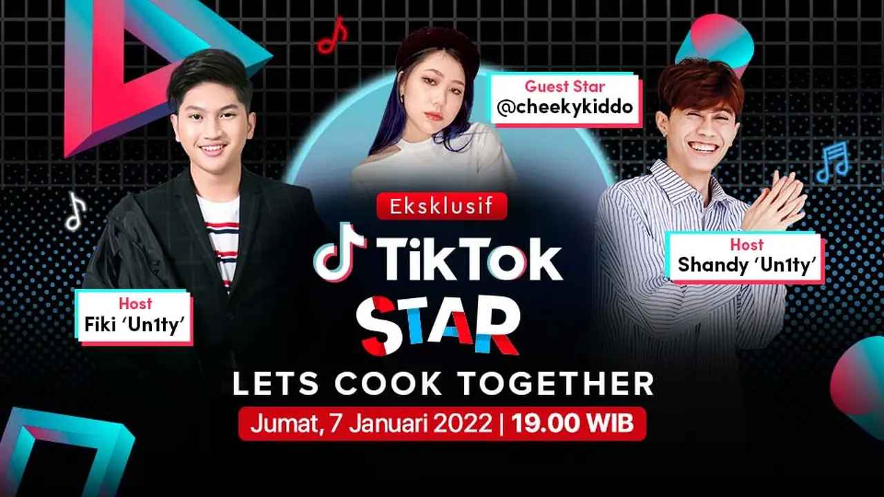 Live Streaming TikTok Star bersama Cheekykiddo