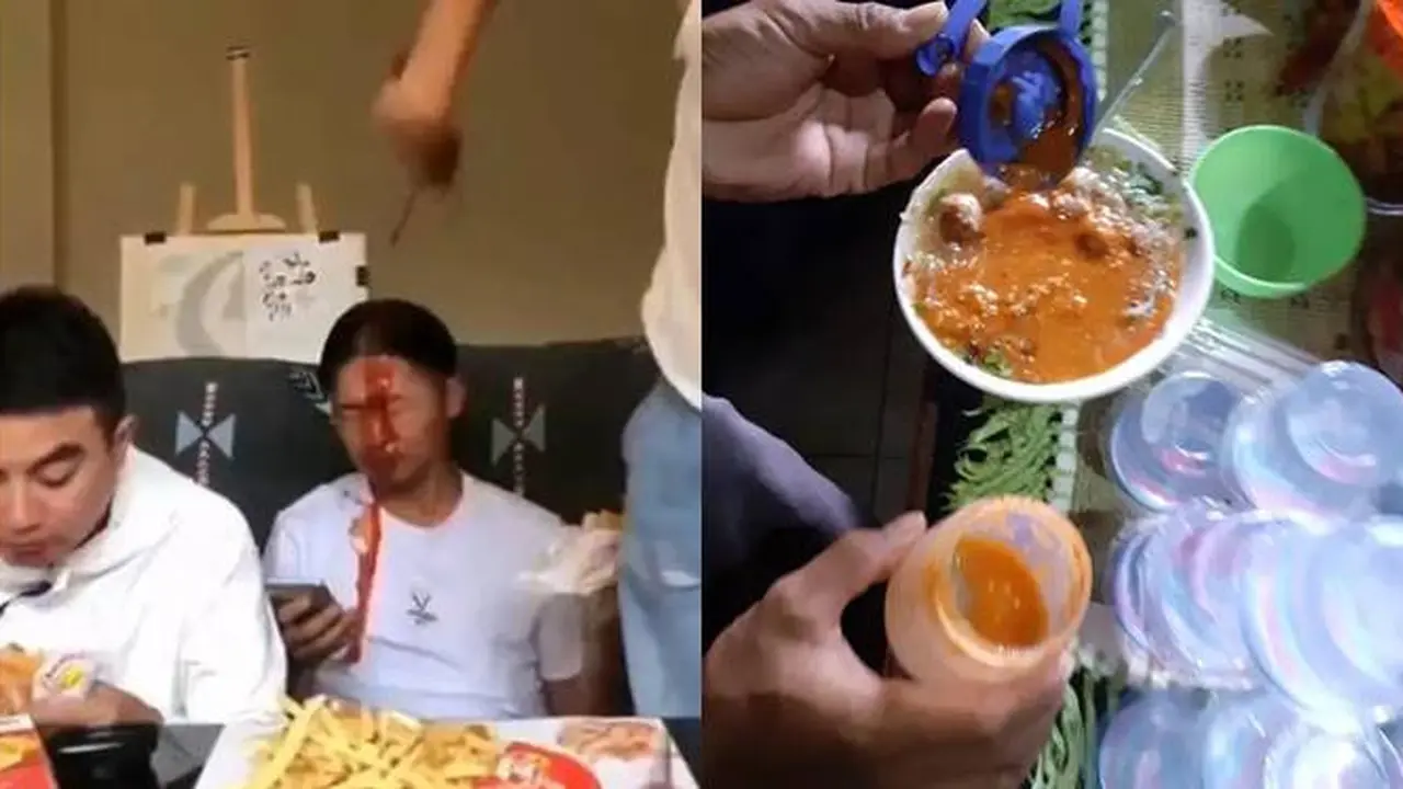 10 Potret Orang Apes Pakai Saus dan Sambal Ini Bikin Kasihan
