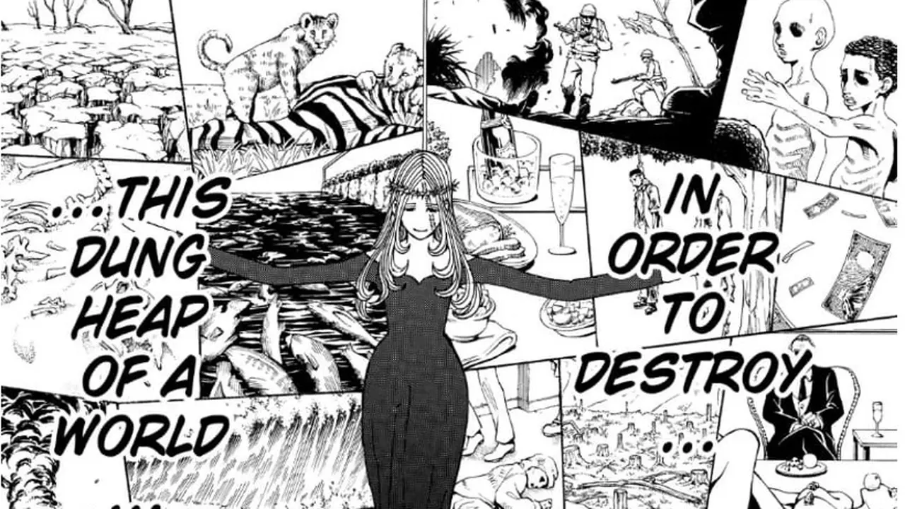 Salah satu mafia Kakin di manga Hunter X Hunter.