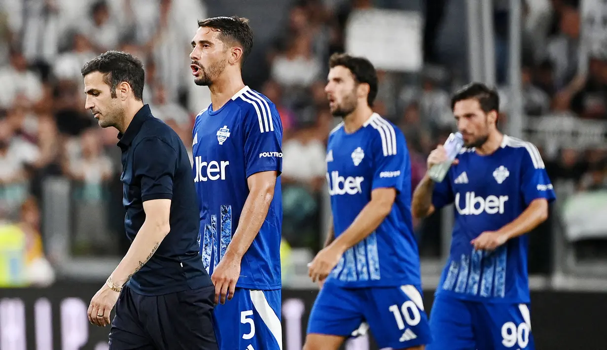 Juventus tampil mendominasi. Selama 90 menit bertarung, Como sama sekali tidak melepas tembakan tepat sasaran. (AFP/Isabella Bonotto)