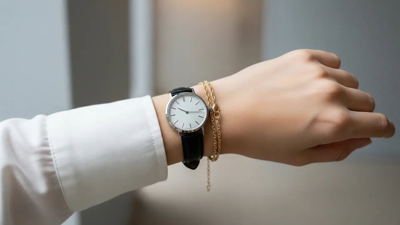 Model Jam Tangan yang Cocok Dipadukan dengan Gelang Emas/ Ilustrasi AI