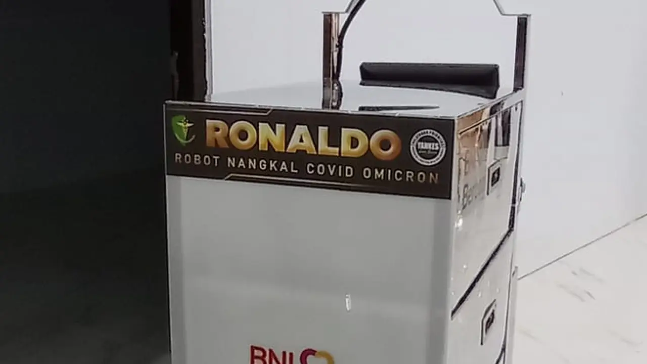 Robot Ronaldo di Lumajang