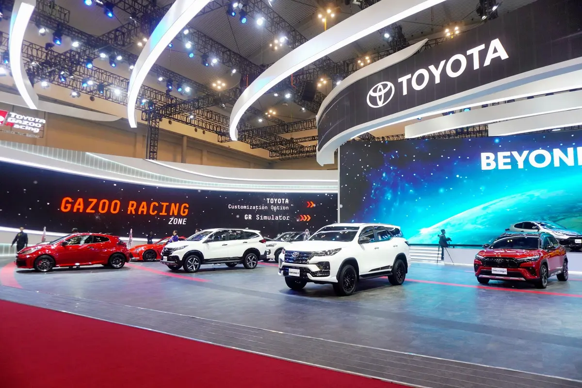 Toyota Kantongi 6.202 SPK di GIIAS 2024 (ist)
