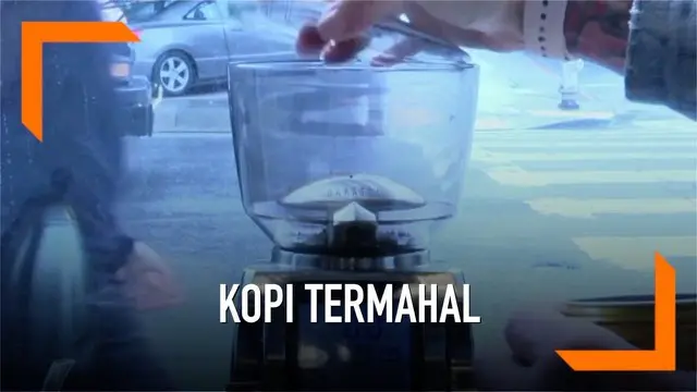 VIDEO: Sensasi Minum Kopi Termahal di Dunia