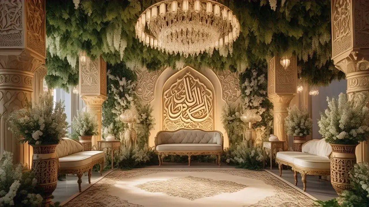 Dekorasi Pernikahan Islami