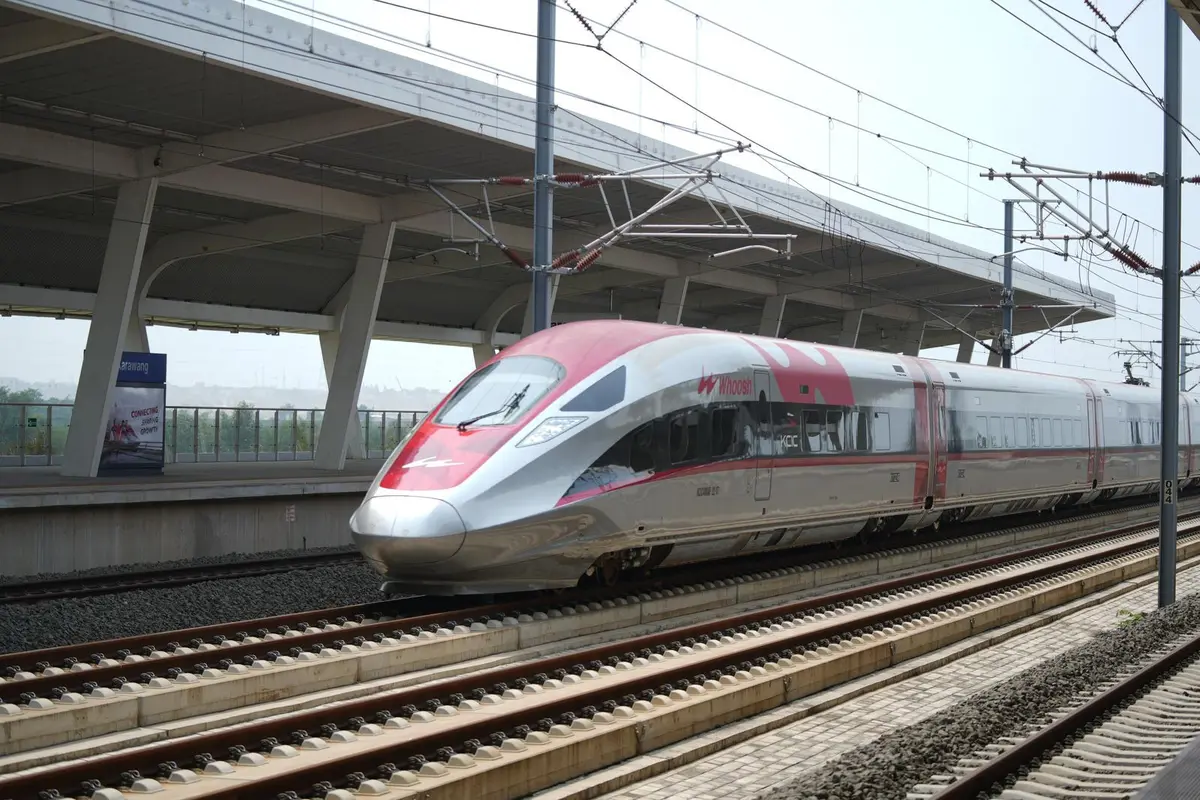 Stasiun Kereta Cepat Whoosh Karawang. (Foto: Istimewa)