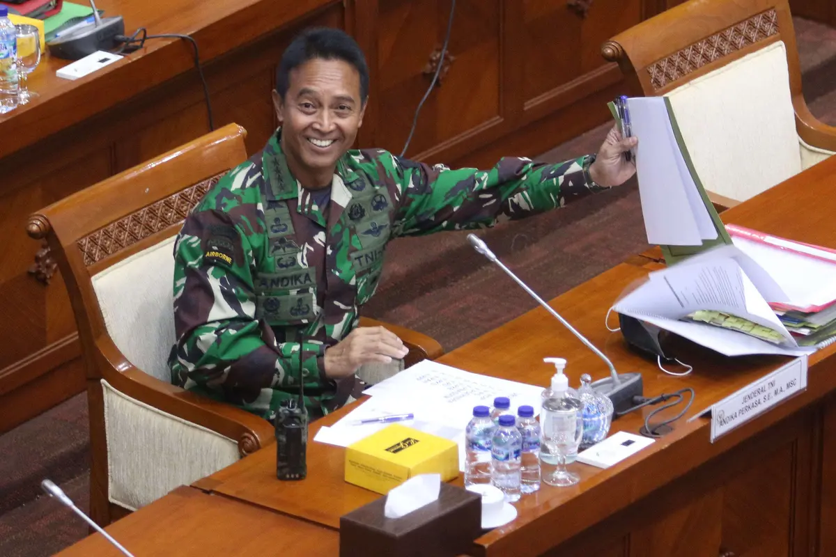 Andika Perkasa jalani fit and proper calon panglima