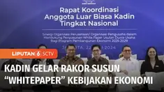 Kamar Dagang dan Industri, Kadin Indonesia menggelar rapat koordinasi dengan sejumlah asosiasi industri. Rakor ini digelar dalam rangka penyusunan white paper, laporan berisi usulan dunia usaha bagi Program Pembangunan Ekonomi Indonesia 2024-2029.