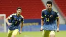 Luis Diaz - Penyerang sayap FC Porto ini mampu mengungguli nama-nama beken seperti Neymar, Lautaro Matinez hingga Edinson Cavani dalam urusan mencetak gol di Copa America 2021. (Foto: AP/Andre Penner)