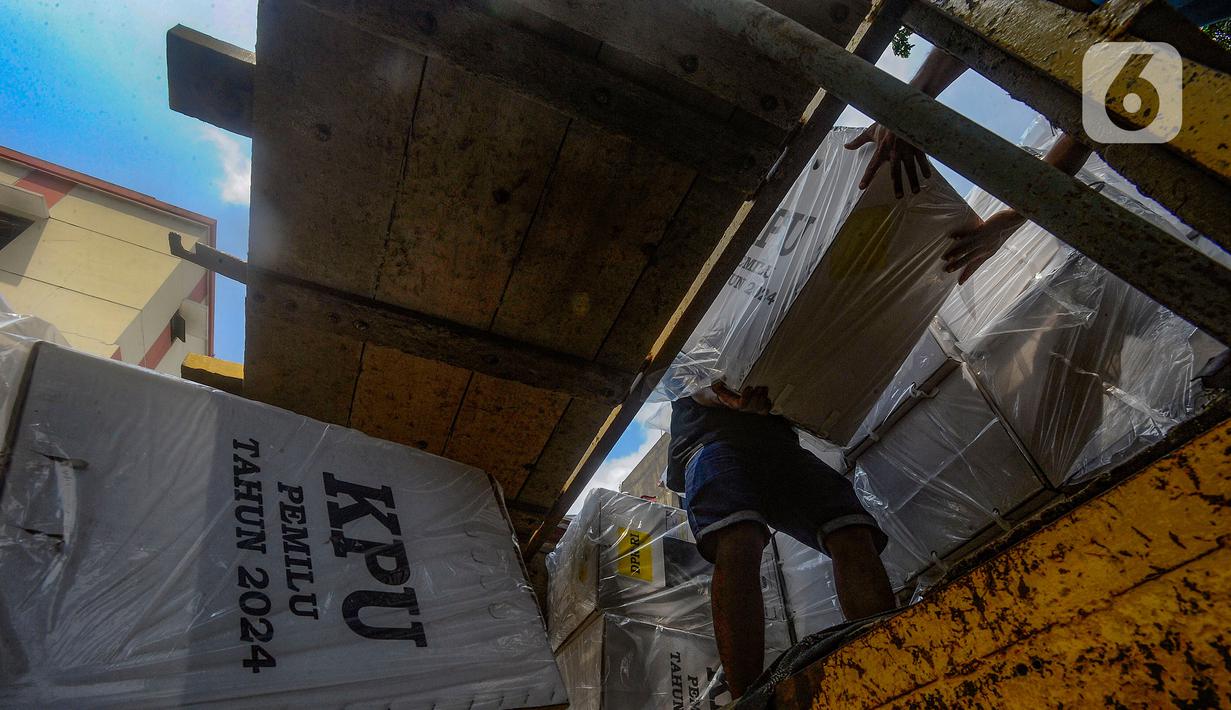 Logistik merupakan unsur utama dari penyelenggaraan Pemilu. (merdeka.com/Arie Basuki)