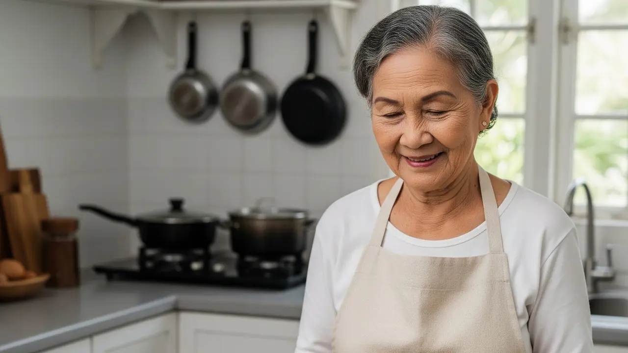 Ide Bisnis Catering Harian untuk Ibu Pensiunan Usia 50 (Image by gemini AI)