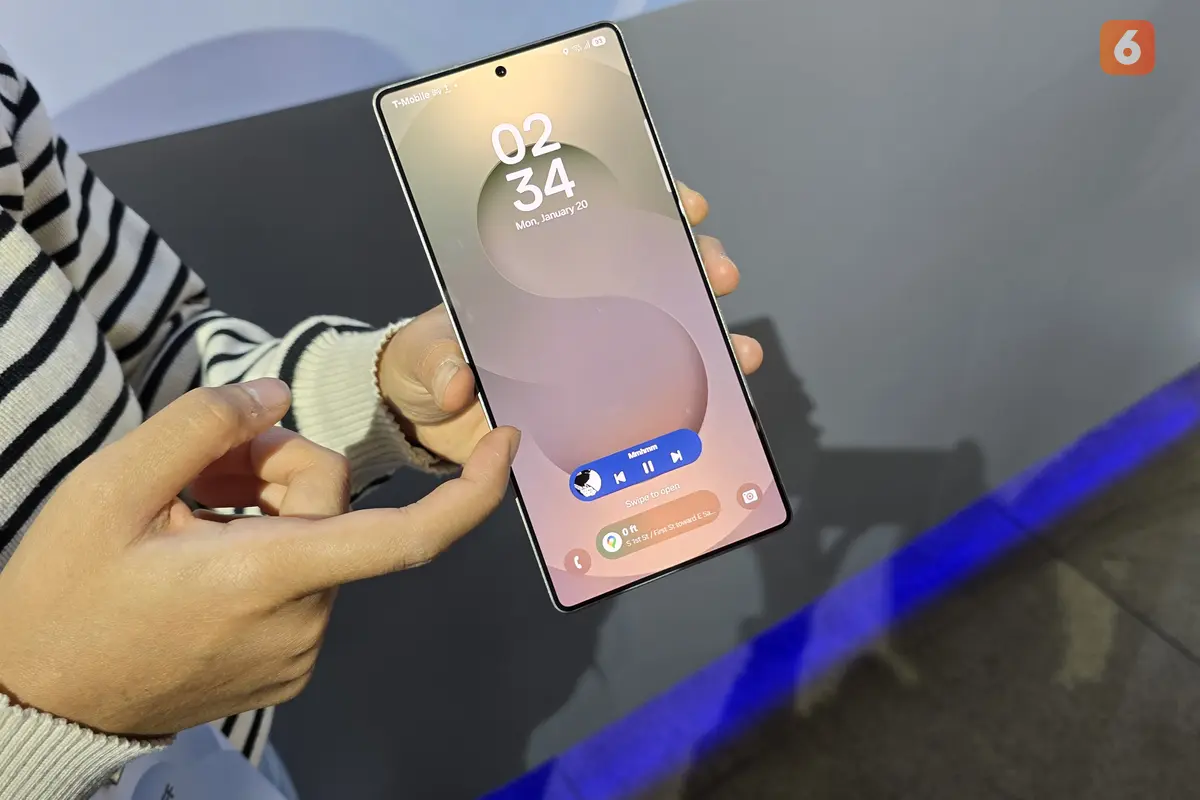 Samsung Galaxy S25 Ultra. Liputan6.com/ Ratu Annisaa Suryasumirat