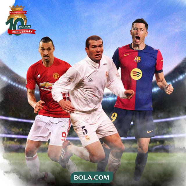 Artikel 10 Tahun Bola.com - 10 Transfer mencengangkan yang nyaris terjadi di dunia