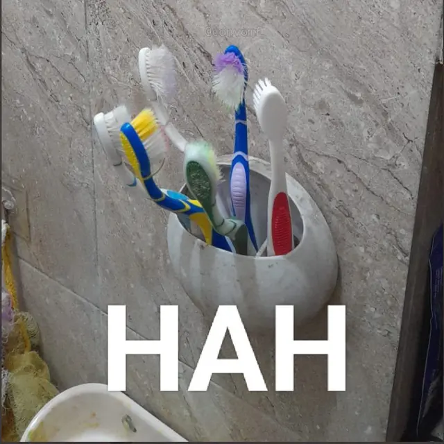 6 Meme Kocak Sikat Gigi Bak Sedang Rapat Ini Bikin Ngakak,