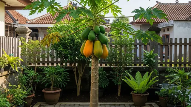 16 Pohon Buah yang Tidak Membuat Paving Cepat Rusak, Cocok Ditanam di Pekarangan