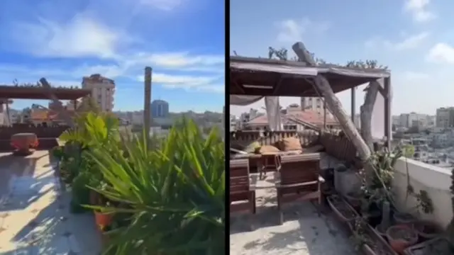 5 Potret Penampakan Sebelum dan Setelah Diduga Kota di Palestina yang Dibombardir Ini Viral