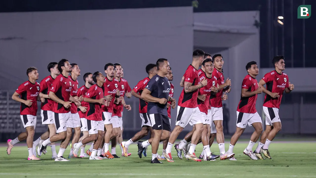 Foto: Timnas Indonesia Gelar Latihan Perdana di Jakarta Jelang Kualifikasi Piala Dunia 2026 Melawan China