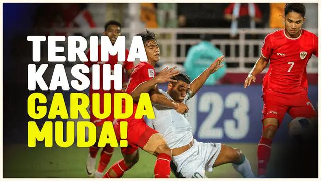 VIDEO: Langkah Timnas Indonesia U-23 di Piala Asia U-23 2024 Terhenti, Usai Ditekuk Irak U-23