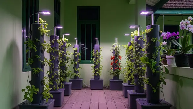 Model Teras Rumah Sempit Tanpa Pagar, Jadi Kebun Mini