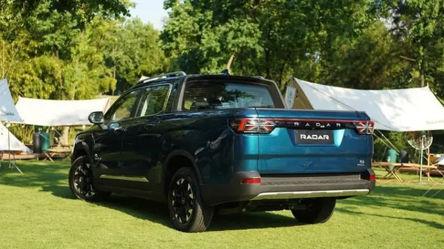 Geely ungkap kendaraan pikap listrik terbarunya (Auto Sina China)