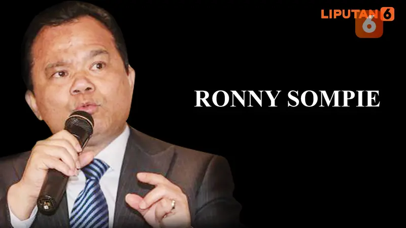 Banner Infografis Pencopotan Ronny Sompie. (Liputan6.com/Triyasni)