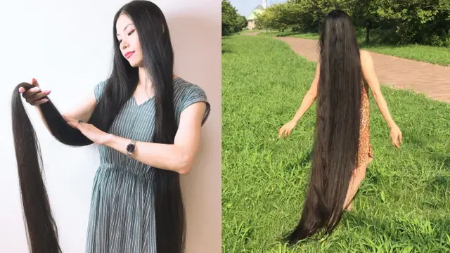 Potret Rin Kambe si Rapunzel asal Jepang