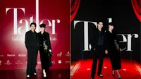 Potret Terbaru Gaya Couple Serba Hitam Luna Maya dan Maxime Bouttier, Stylish dan Elegan