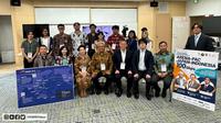 Dubes RI Tokyo bersama Rektor Brawijaya dan Wakil Rektor Keio Jepang Resmikan Jaringan Berkecepatan Tinggi 100 Gbps. Dok: KBRI Tokyo