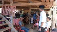 Cawagub Sulsel, Andi Mudzakkar saat berkampanye di Kabupaten Soppeng, Sulsel (Liputan6.com/ Eka Hakim)