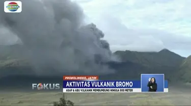 Persebaran abu vulkanik Gunung Bromo diperkirakan meluas hingga Pasuruan dan Malang akibat perubahan arah angin.
