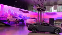 Hyundai Motorstudio Goyang merupakan fasilitas terbesar dan terlengkap dalam menampilkan perjalanan Hyundai untuk menghadirkan masa depan yang lebih berkelanjutan. (Gideon/Liputan6.com)